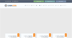 Desktop Screenshot of crearchile.com
